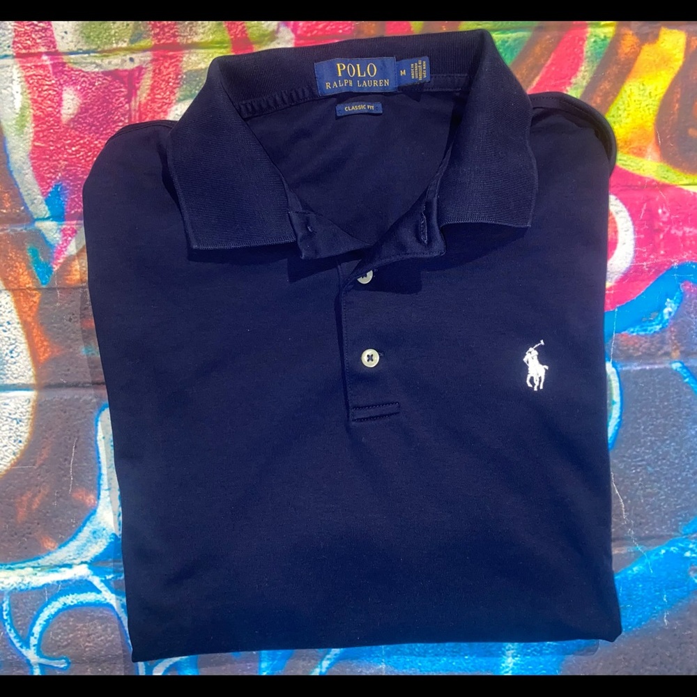R.L Polo soft cotton classic polo shirt